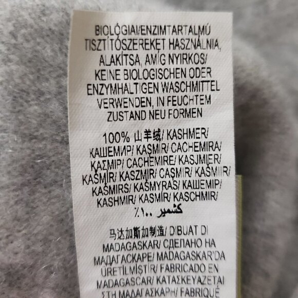 Autograph by Marks & Spencer Cashemere Sweater Dress Sz L Grey - Picture 9 of 10